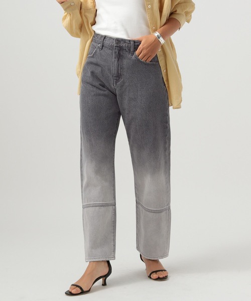 BAYFLOW（ベイフロー）の「[トレンドライク]ブリーチジーンズ（デニムパンツ・レディース・ブラック/インディゴブルー・SMALL/MEDIUM）」の18枚目の写真