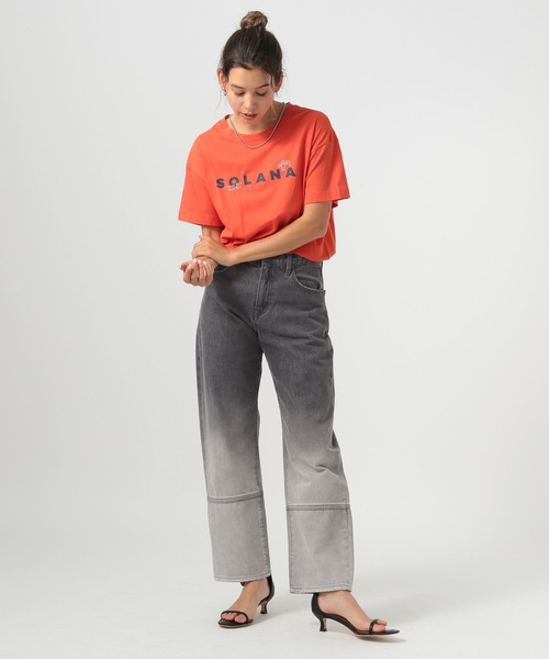 BAYFLOW（ベイフロー）の「[トレンドライク]ブリーチジーンズ（デニムパンツ・レディース・ブラック/インディゴブルー・SMALL/MEDIUM）」の16枚目の写真