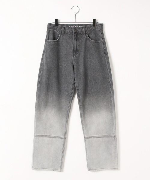 BAYFLOW（ベイフロー）の「[トレンドライク]ブリーチジーンズ（デニムパンツ・レディース・ブラック/インディゴブルー・SMALL/MEDIUM）」の12枚目の写真