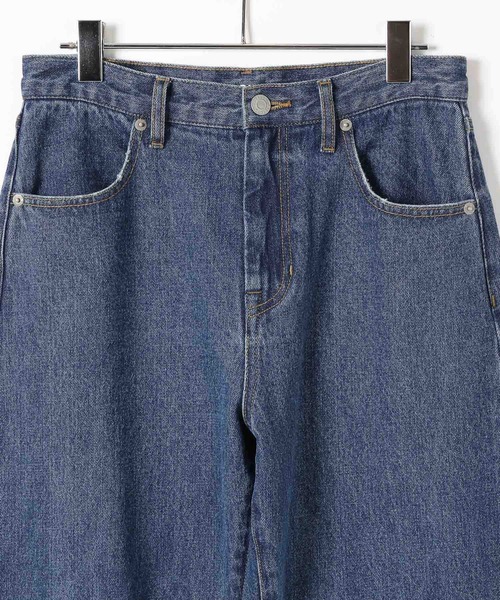 BAYFLOW（ベイフロー）の「[トレンドライク]ブリーチジーンズ（デニムパンツ・レディース・ブラック/インディゴブルー・SMALL/MEDIUM）」の9枚目の写真