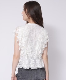 Apuweiser-riche（アプワイザーリッシェ）の「レースフリルブラウス  