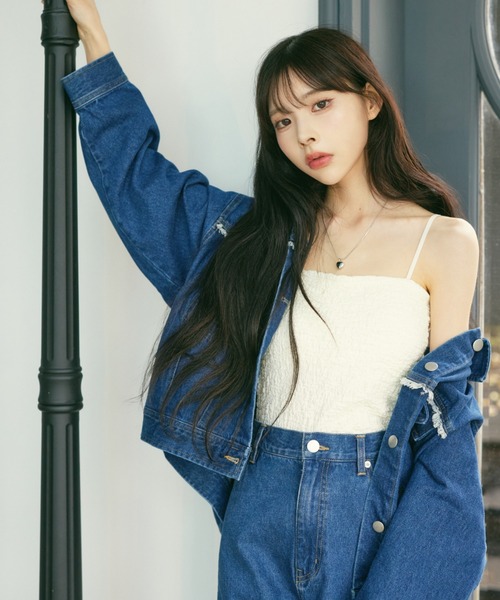 MIEL CRISHUNANT（ミエルクリシュナ）の「カップ付きフクレジャガードキャミソール（キャミソール・レディース・オフホワイト・FREE）」の15枚目の写真