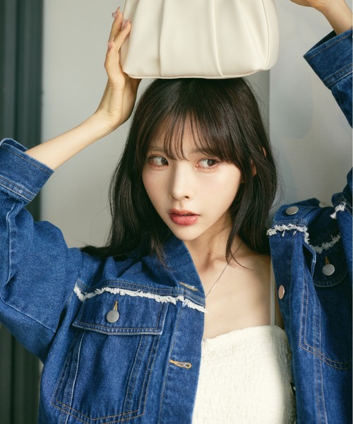 MIEL CRISHUNANT（ミエルクリシュナ）の「カップ付きフクレジャガードキャミソール（キャミソール・レディース・オフホワイト・FREE）」の7枚目の写真