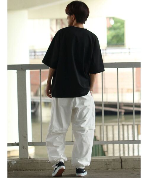 CRAFT STANDARD BOUTIQUE(クラフトスタンダードブティック)の「【URANIWA CAMPERS】2WAY WHITE DENIM PANTS(デニムパンツ・メンズ・ホワイト・M/XL/L)」の12枚目の写真