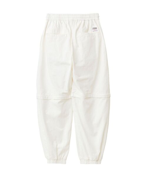 CRAFT STANDARD BOUTIQUE(クラフトスタンダードブティック)の「【URANIWA CAMPERS】2WAY WHITE DENIM PANTS(デニムパンツ・メンズ・ホワイト・M/XL/L)」の14枚目の写真