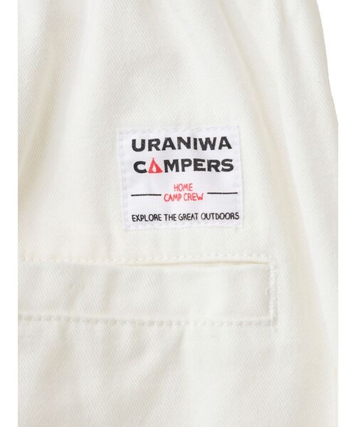 CRAFT STANDARD BOUTIQUE(クラフトスタンダードブティック)の「【URANIWA CAMPERS】2WAY WHITE DENIM PANTS(デニムパンツ・メンズ・ホワイト・M/XL/L)」の18枚目の写真