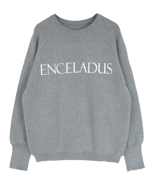 UR'S（ユアーズ）の「スウェットライクロゴニット（ニット/セーター