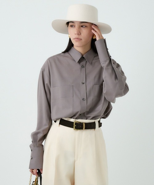 Chaos(カオス)/ウィンターボーイフレンドシャツ（シャツ/ブラウス