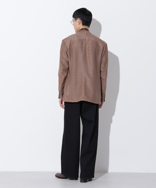 Apo(s)ture(アポスチャー)の「LUCAS-006/デニムロングワイドパンツ(デニムパンツ・メンズ・ネイビー/ブラック・XS/S/M/L/XL)」の15枚目の写真