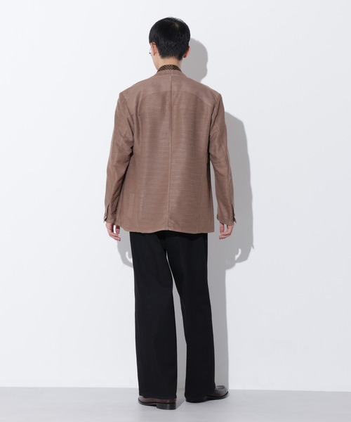 Apo(s)ture(アポスチャー)の「LUCAS-006/デニムロングワイドパンツ(デニムパンツ・メンズ・ネイビー/ブラック・XS/S/M/L/XL)」の16枚目の写真