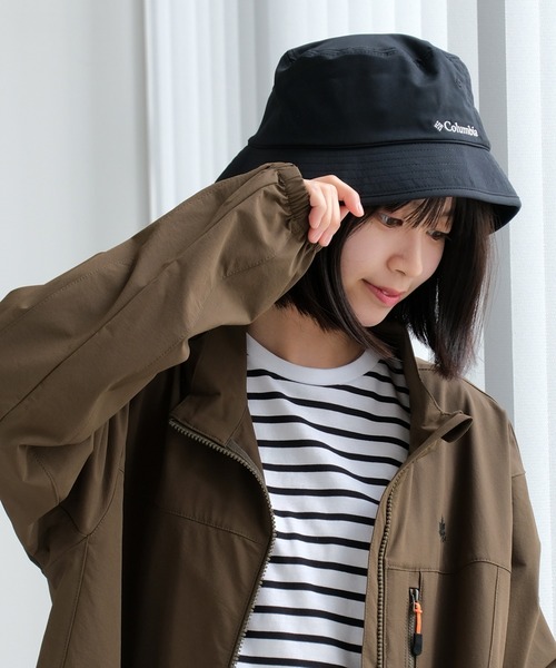 Columbia（コロンビア）の「【Columbia/コロンビア】PINE MOUNTAIN BUCKET HAT/パインマウンテン バケットハット（ハット・メンズ・ホワイト/ブラック/グレー・S/M/L/XL）」の13枚目の写真