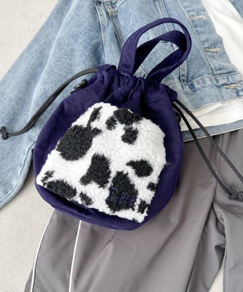 Lee/リー ボアポケット×コーデュロイ 2WAY ミニトート ショルダー