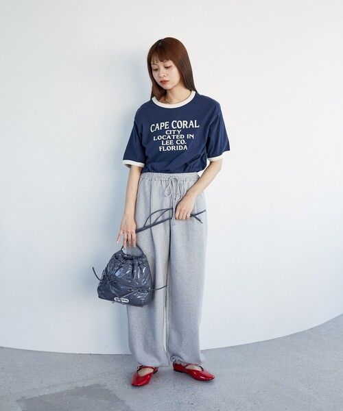 OUTDOOR PRODUCTS(アウトドアプロダクツ)の「OUTDOOR PRODUCTS/アウトドアプロダクツ エナメル リボン ドローイング ミニバッグ 限定展開(ショルダーバッグ・レディース・ブラック/レッド/シルバー/グレー・ONE SIZE)」の20枚目の写真