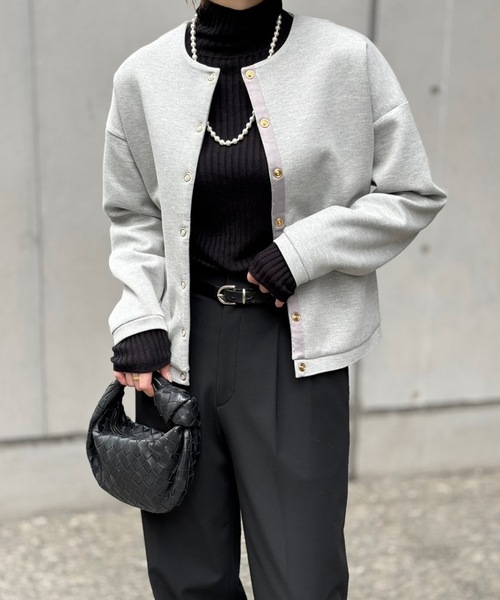 Emma Taylor ダンボール ノーカラー ジャケット ダンボールノーカラージャケット Emma Taylor│STYLEDOOR