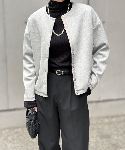 ダンボールノーカラージャケット Emma Taylor│STYLEDOOR