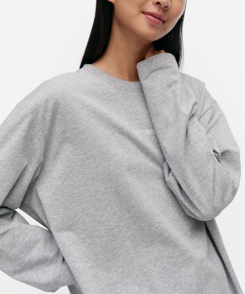 marimekko(マリメッコ)の「【kioski】 Biitti Logo jersey sweatshirt(スウェット・レディース・ライトグレー・X-SMALL/SMALL/MEDIUM/LARGE)」の5枚目の写真