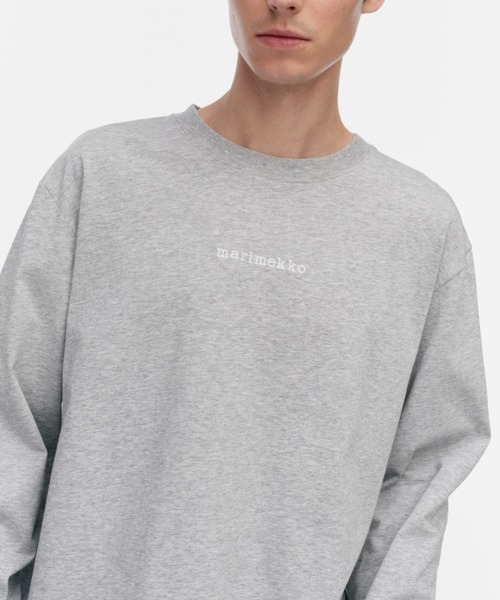 marimekko(マリメッコ)の「【kioski】 Biitti Logo jersey sweatshirt(スウェット・レディース・ライトグレー・X-SMALL/SMALL/MEDIUM/LARGE)」の9枚目の写真