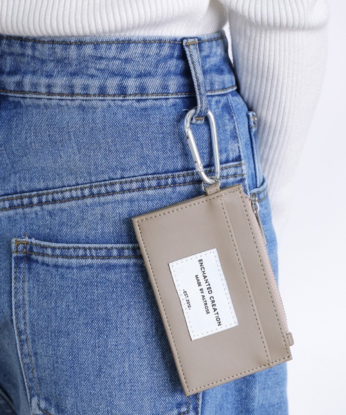 ALTROSE（アルトローズ）の「フラグメントケース ミニ財布 ミニウォレット コンパクト 財布 薄型 カードケース シード（カードケース・レディース・アイボリー/ブラック/シルバー/グレー・FREE）」の11枚目の写真