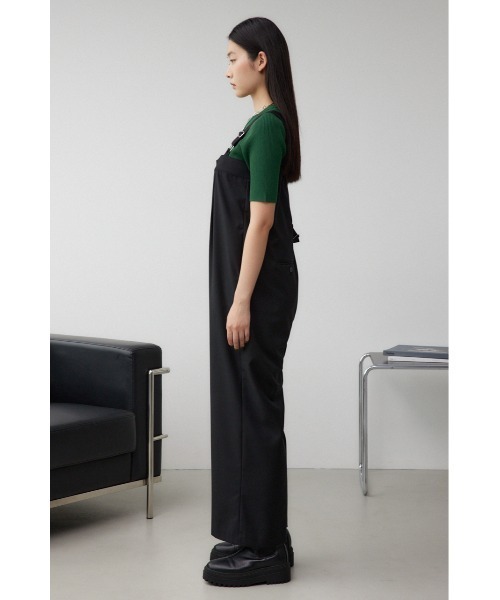 AZUL by moussy（アズールバイマウジー）の「ベアワイドオールインワン（つなぎ/オールインワン・レディース・ブラック/グレー系その他・SMALL/MEDIUM）」の7枚目の写真