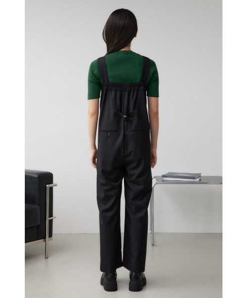 AZUL by moussy（アズールバイマウジー）の「ベアワイドオールインワン（つなぎ/オールインワン・レディース・ブラック/グレー系その他・SMALL/MEDIUM）」の8枚目の写真