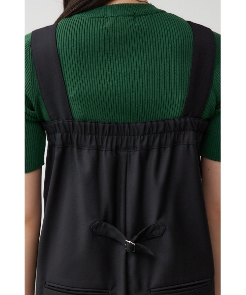 AZUL by moussy（アズールバイマウジー）の「ベアワイドオールインワン（つなぎ/オールインワン・レディース・ブラック/グレー系その他・SMALL/MEDIUM）」の11枚目の写真