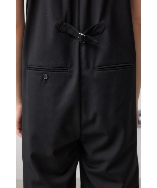 AZUL by moussy（アズールバイマウジー）の「ベアワイドオールインワン（つなぎ/オールインワン・レディース・ブラック/グレー系その他・SMALL/MEDIUM）」の13枚目の写真