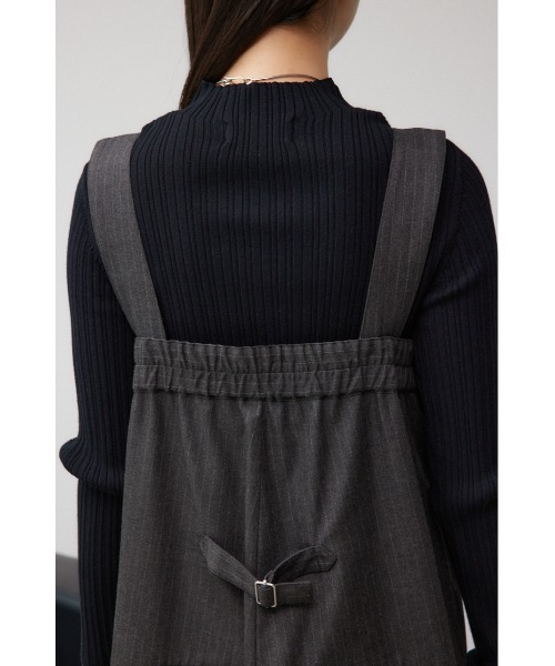 AZUL by moussy（アズールバイマウジー）の「ベアワイドオールインワン（つなぎ/オールインワン・レディース・ブラック/グレー系その他・SMALL/MEDIUM）」の22枚目の写真