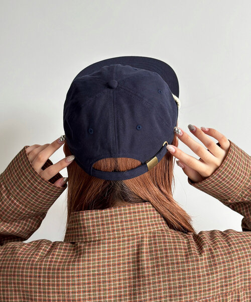 CPCM（シーピーシーエム）の「トラッカーキャップ（キャップ・レディース・ネイビー/レッド・FREE）」の6枚目の写真