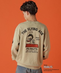 PEANUTS(s[ibc)́sAVIREX × PEANUTStCREWNECK SWEAT "FLYING ACE" / N[lbN XEFbg "tCO G[X" / s[ibc / ABbNX(XEFbg)