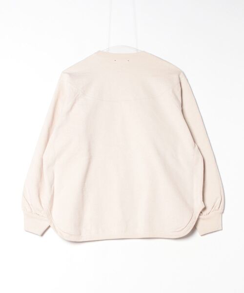 HAU(ハウ)の「トップス cotton nep(Tシャツ/カットソー・レディース・アイボリー/ブラック/ブラウン・MEDIUM)」の8枚目の写真