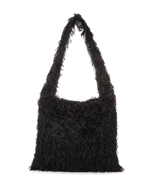 LEPSIM（レプシィム）の「フェイクフェザーフリンジショルダー 132585