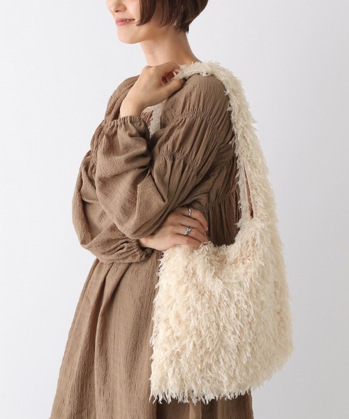 専用商品 LEPSIM（レプシィム）の「フェイクフェザーフリンジショルダー 132585