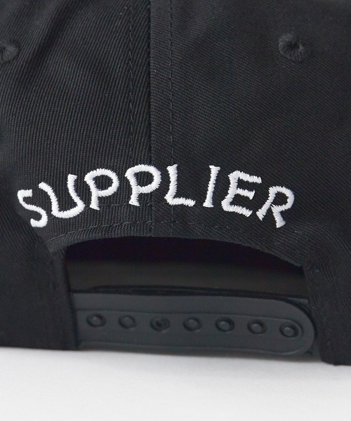 SUPPLIER（サプライヤー）の「【50%OFF】SUPPLIER/サプライヤー SR Logo Baseball Cap キャップ（キャップ・メンズ・ブラック・FREE）」の8枚目の写真