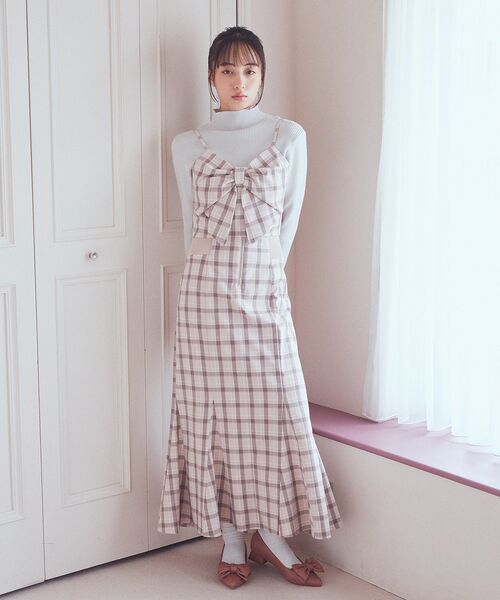 ORiental TRaffic（オリエンタルトラフィック）の「ORiental TRaffic リボンパンプス（パンプス・レディース・ピンク/ベージュ/ブラック/シルバー・35/36/37/38/39）」の20枚目の写真