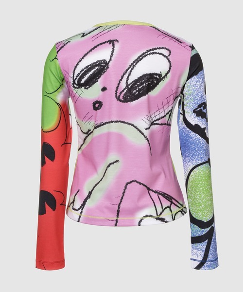 Fitted Jersey Top（Tシャツ/カットソー）｜Chopova Lowena