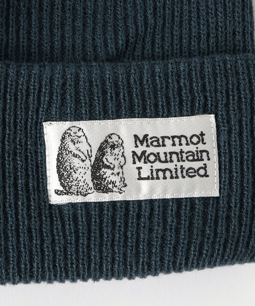 MARMOT（マーモット）の「【別注】＜Marmot＞GLR MMW ニットワッチ キャップ 帽子（ニットキャップ/ビーニー・メンズ・ブラック/ブラウン/ダークグレー/ロイヤルブルー・FREE）」の8枚目の写真