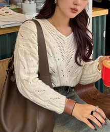 efill | 探し編みニット(ニット/セーター)