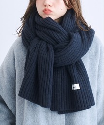 17HR（セブンティーンアワーズ）の「ロゴ刺繍マフラー（マフラー