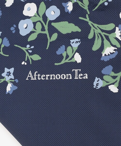 Afternoon Tea(アフタヌーンティー)の「エリタージュフルール保冷バッグM(トートバッグ・レディース・ネイビー・ONE SIZE)」の5枚目の写真