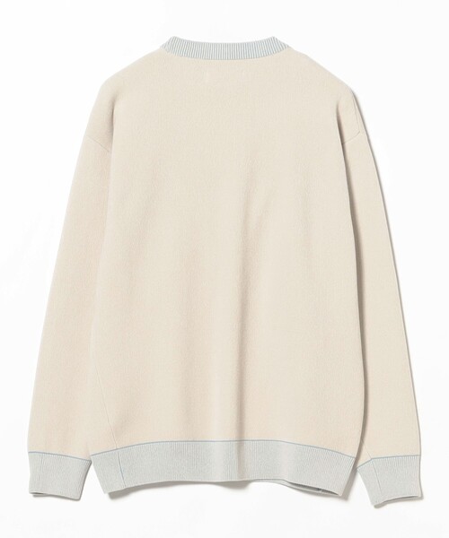 B:MING by BEAMS（ビーミングバイビームス）の「9ゲージ ダブルフェイス クルーネック ニット（ニット/セーター・メンズ・ブラック/ブラウン系その他5/オフホワイト・SMALL/MEDIUM/LARGE/X-LARGE）」の10枚目の写真