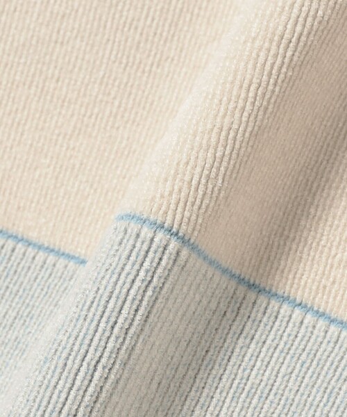 B:MING by BEAMS（ビーミングバイビームス）の「9ゲージ ダブルフェイス クルーネック ニット（ニット/セーター・メンズ・ブラック/ブラウン系その他5/オフホワイト・SMALL/MEDIUM/LARGE/X-LARGE）」の11枚目の写真