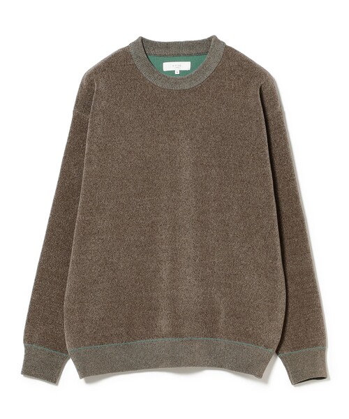 B:MING by BEAMS（ビーミングバイビームス）の「9ゲージ ダブルフェイス クルーネック ニット（ニット/セーター・メンズ・ブラック/ブラウン系その他5/オフホワイト・SMALL/MEDIUM/LARGE/X-LARGE）」の15枚目の写真