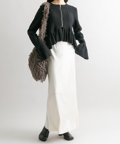 KBF(ケイビーエフ)の「ファービッグBAG(ショルダーバッグ・レディース・アイボリー/ブラウン・ONE)」の12枚目の写真