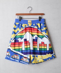 Mitchell&Ness（ミッチェル&ネス）の「【T5】【Mitchell&Ness】NBA JUMBOTRON2 OSUBUMATED SHORTS バスケットボール ショーツ（その他パンツ）」