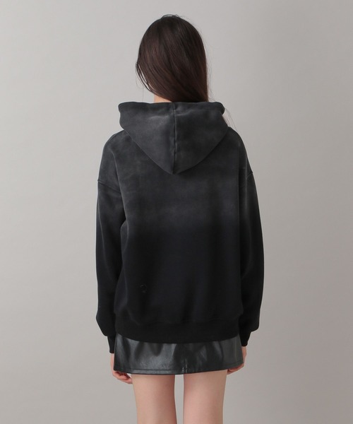FOREVER 21（フォーエバー トゥエンティーワン）の「【2024FW】ビジューヴィンテージライクフーディー（パーカー・レディース・ブラック・FREE）」の8枚目の写真