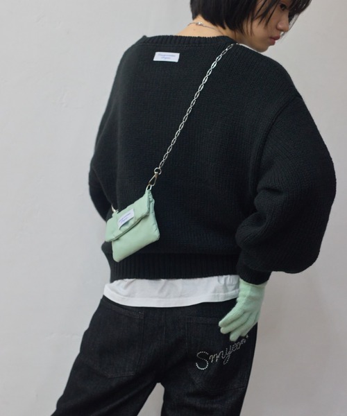 Smyeon（スミョン）の「Chain compact pouch bag/チェーン