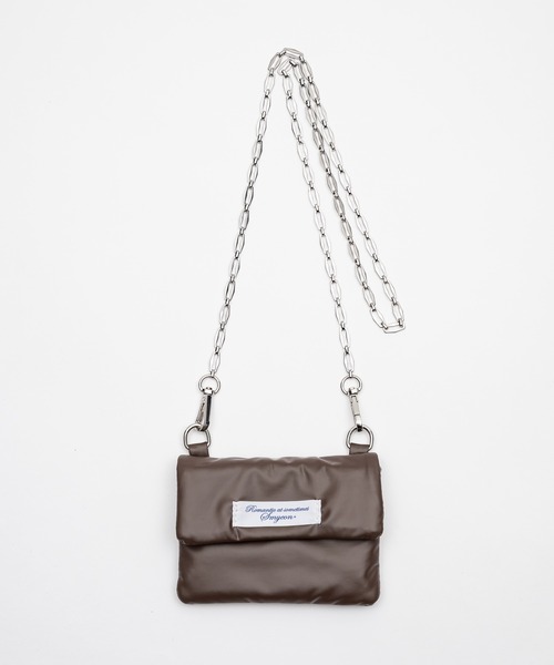 Chain compact pouch bag/チェーンコンパクトリップポーチ