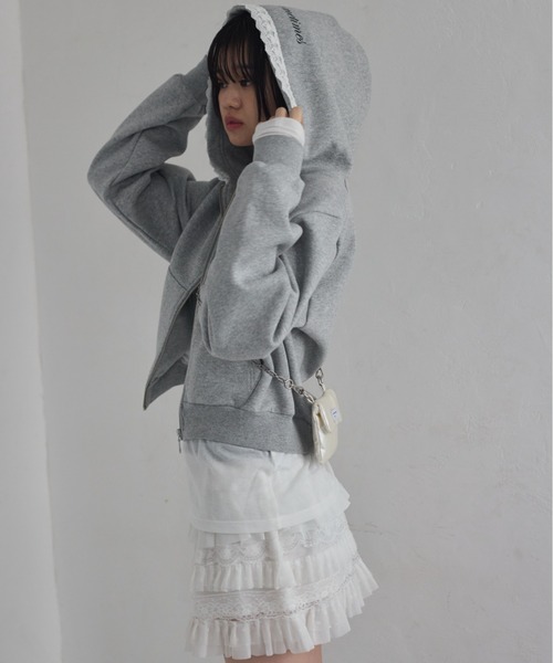 Smyeon（スミョン）の「Chain compact pouch bag/チェーンコンパクトリップポーチ（ショルダーバッグ・レディース・ミント/ホワイト/ライトブルー/ブラック×ホワイト/ホワイト×ブラック/ベージュ/ピンク/ブラウン・FREE）」の21枚目の写真
