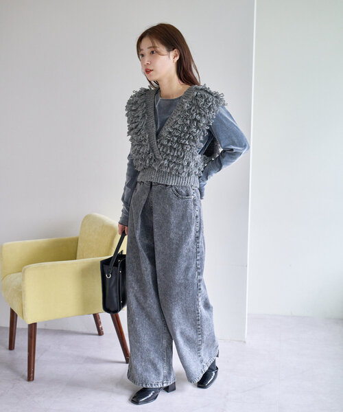 Kastane（カスタネ）の「ループハンドベスト（ベスト）」 - WEAR