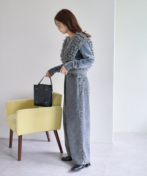 【セール】ループハンドベスト（ベスト）｜Kastane（カスタネ）